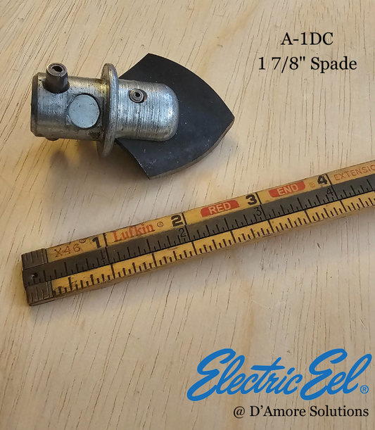 Electric Eel 'A-1DC' 1 7/8" Diameter Spade for 3" or larger pipeline